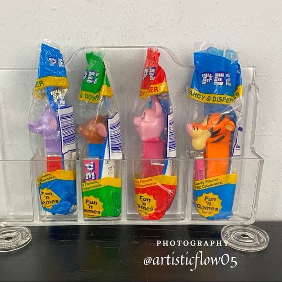 NEW RETIRED 2004 PEZ Roo & Lumpy w Piglet & Tigger - Picture 5 of 7